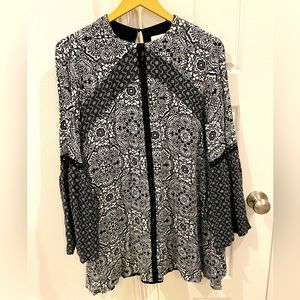 TJD BLACK AND WHITE DRESS XS